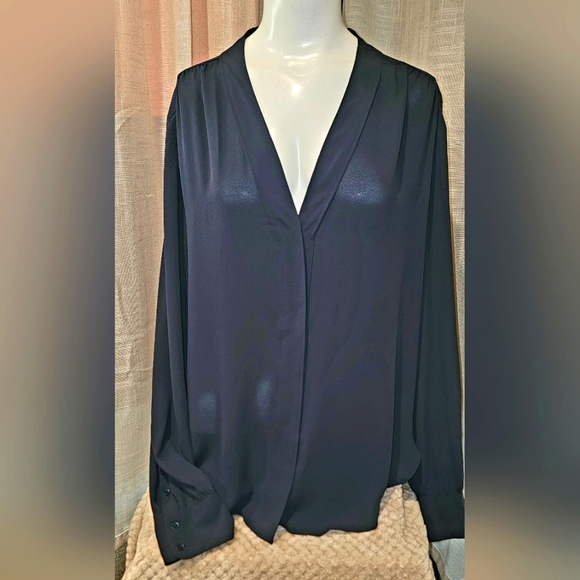 Ann Taylor Long Sleeve Blouse - Picture 1 of 11